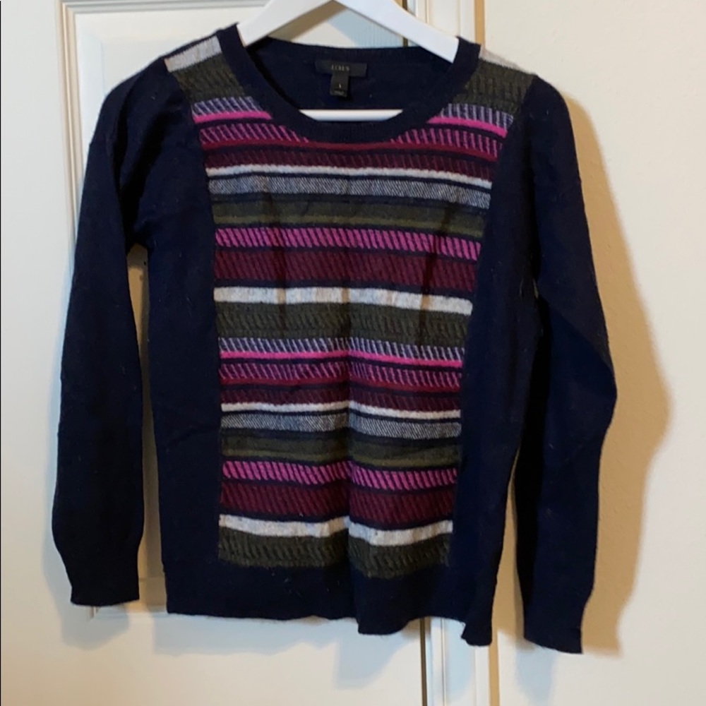 Dark blue sweater
